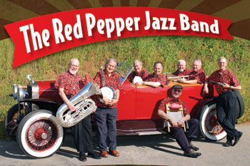 Red Pepper Jazz Band flyer